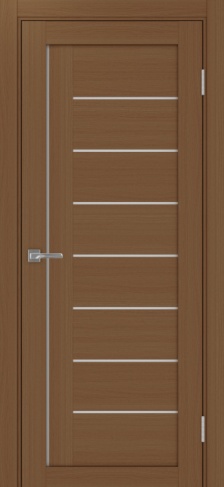 Полотно Турин  524 мателюкс орех Цвет Орех Размер 600х2000мм Покрытие Экошпон Стекло Матовое