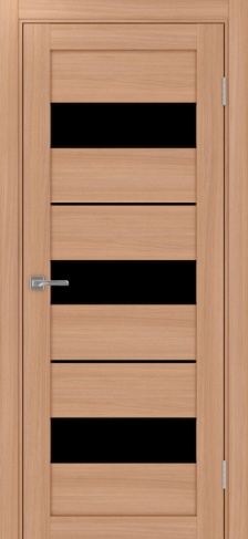 Полотно Турин 526АПП max SB лакобель чёрный ясень тёмный Цвет Ясень тёмный Размер 700х2000мм Покрытие Экошпон Стекло Черное