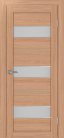 Полотно Турин  526АПС ясень тёмный Цвет Ясень тёмный Размер 700х2000мм Покрытие Экошпон Стекло Матовое