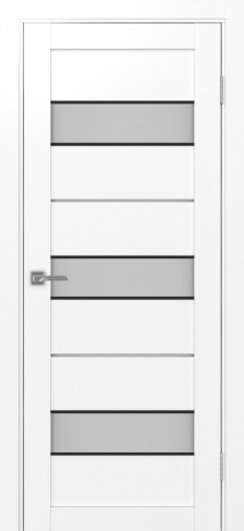 Полотно Турин  526АПС SB белый снежный Цвет Белый снежный Размер 700х2000мм Покрытие Экошпон Стекло Матовое