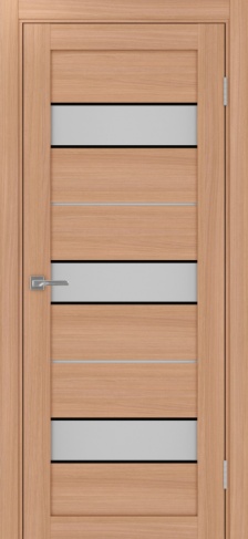 Полотно Турин  526АПС SB ясень тёмный Цвет Ясень тёмный Размер 600х2000мм Покрытие Экошпон Стекло Матовое