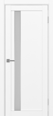 Полотно Турин 528АПС мателюкс белый снежный Цвет Белый снежный Размер 700х2000мм Покрытие Экошпон Стекло Матовое