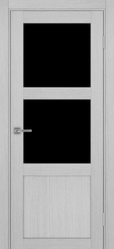 Полотно Турин  530.221 дуб серый Цвет Дуб серый Размер 600х2000мм Покрытие Экошпон Стекло Черное