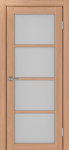 Полотно Турин 540 ясень тёмный Цвет Ясень тёмный Размер 600х2000мм Покрытие Экошпон Стекло Матовое