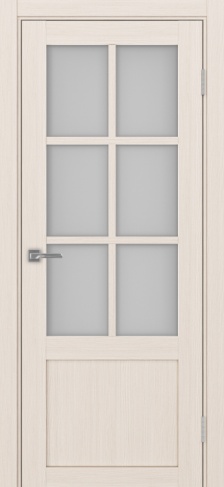 Полотно Турин 541ПФ.21 мателюкс ясень перламутровый Цвет Ясень перламутр Размер 800х2000мм Покрытие Экошпон Стекло Матовое