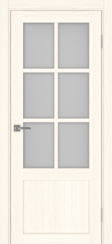 Полотно Турин 541ПФ.21 мателюкс ясень светлый Цвет Ясень светлый Размер 600х2000мм Покрытие Экошпон Стекло Матовое