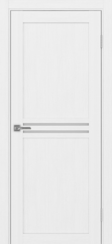 Полотно Турин 552 белый лёд Цвет Белый лёд Размер 600х2000мм Покрытие Экошпон Стекло Матовое