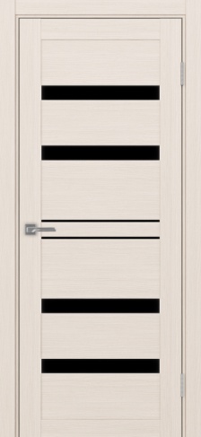 Полотно Турин 561 ясень перламутровый Цвет Ясень перламутр Размер 800х2000мм Покрытие Экошпон Стекло Черное