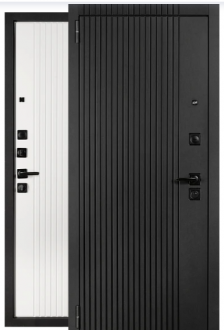 Вертикаль Белый матовый с внешним покрытием МДФ